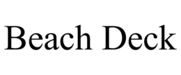 BEACH DECK trademark