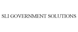 SLI GOVERNMENT SOLUTIONS trademark