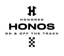 H HONORED HONOS ON & OFF THE TRACK trademark
