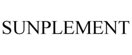 SUNPLEMENT trademark
