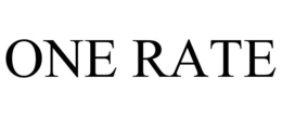 ONE RATE trademark