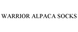 WARRIOR ALPACA SOCKS trademark