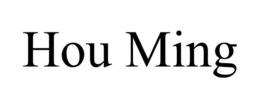 HOU MING trademark