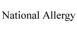 NATIONAL ALLERGY trademark