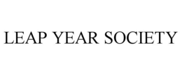 LEAP YEAR SOCIETY trademark
