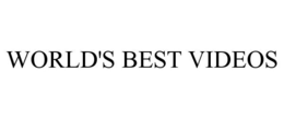 WORLD'S BEST VIDEOS trademark