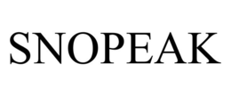 SNOPEAK trademark
