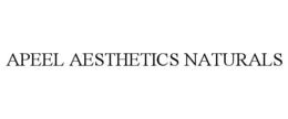 APEEL AESTHETICS NATURALS trademark