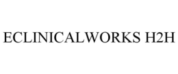ECLINICALWORKS H2H trademark