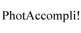 PHOTACCOMPLI! trademark