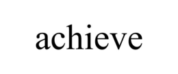 ACHIEVE trademark