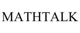 MATHTALK trademark