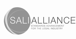 SALI ALLIANCE STANDARDS ADVANCEMENT FORTHE LEGAL INDUSTRY trademark