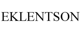 EKLENTSON trademark