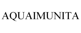 AQUAIMUNITA trademark