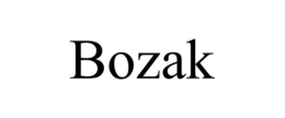 BOZAK trademark
