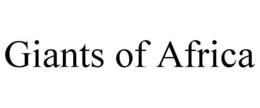 GIANTS OF AFRICA trademark