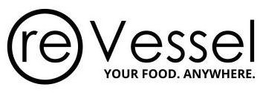 RE VESSEL YOUR FOOD. ANYWHERE. trademark