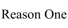 REASON ONE trademark