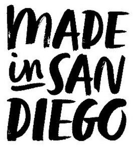 MADE IN SAN DIEGO trademark