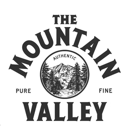 THE MOUNTAIN VALLEY AUTHENTIC PURE FINE trademark