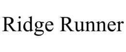 RIDGE RUNNER trademark