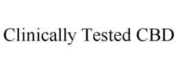 CLINICALLY TESTED CBD trademark