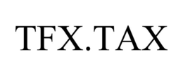 TFX.TAX trademark