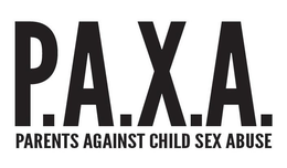 P.A.X.A. PARENTS AGAINST CHILD SEX ABUSE trademark