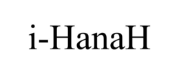 I-HANAH trademark
