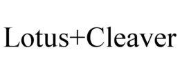LOTUS+CLEAVER trademark