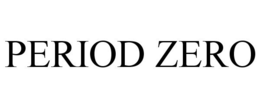 PERIOD ZERO trademark