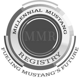 MILLENNIAL MUSTANG REGISTRY MMR FUELING MUSTANG'S FUTURE trademark