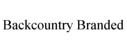 BACKCOUNTRY BRANDED trademark