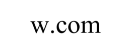 W.COM trademark