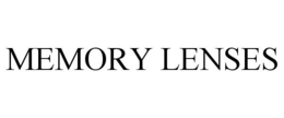 MEMORY LENSES trademark