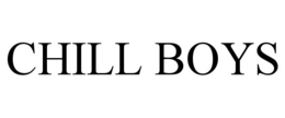 CHILL BOYS trademark