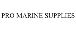 PRO MARINE SUPPLIES trademark
