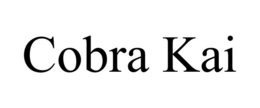 COBRA KAI trademark