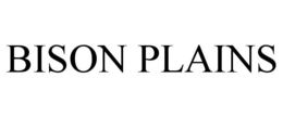 BISON PLAINS trademark