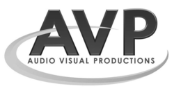 AVP AUDIO VISUAL PRODUCTIONS trademark
