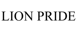 LION PRIDE trademark