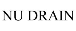 NU DRAIN trademark