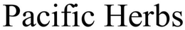 PACIFIC HERBS trademark