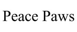 PEACE PAWS trademark
