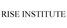 RISE INSTITUTE trademark