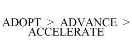 ADOPT > ADVANCE > ACCELERATE trademark