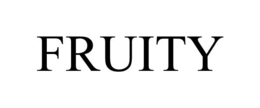 FRUITY trademark