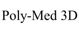 POLY-MED 3D trademark
