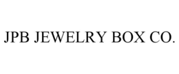 JPB JEWELRY BOX CO. trademark